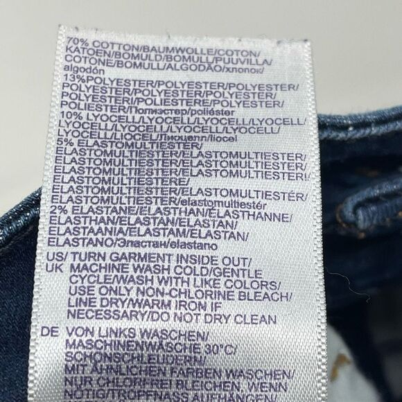 NYDJ Womens Alina Ankle Jeans Skinny Stretch Denim Medium Wash Blue Size 6 - Picture 3 of 14